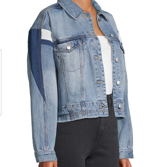 Blue Revival Patchwork Denim Jacket - Picture 3 of 3